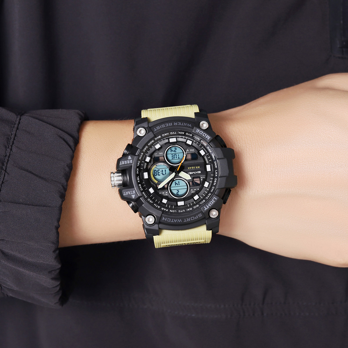 SKMEI 2349 Analog Digital Wrist Watch for Men Digital Original