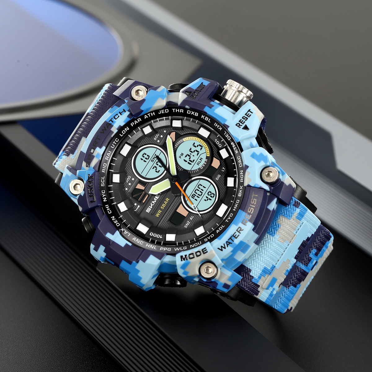 SKMEI 2349 Analog Digital Wrist Watch for Men Digital Original