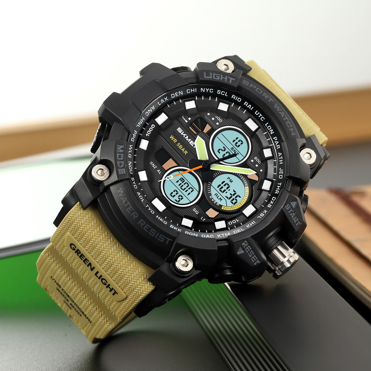 SKMEI 2349 Analog Digital Wrist Watch for Men Digital Original