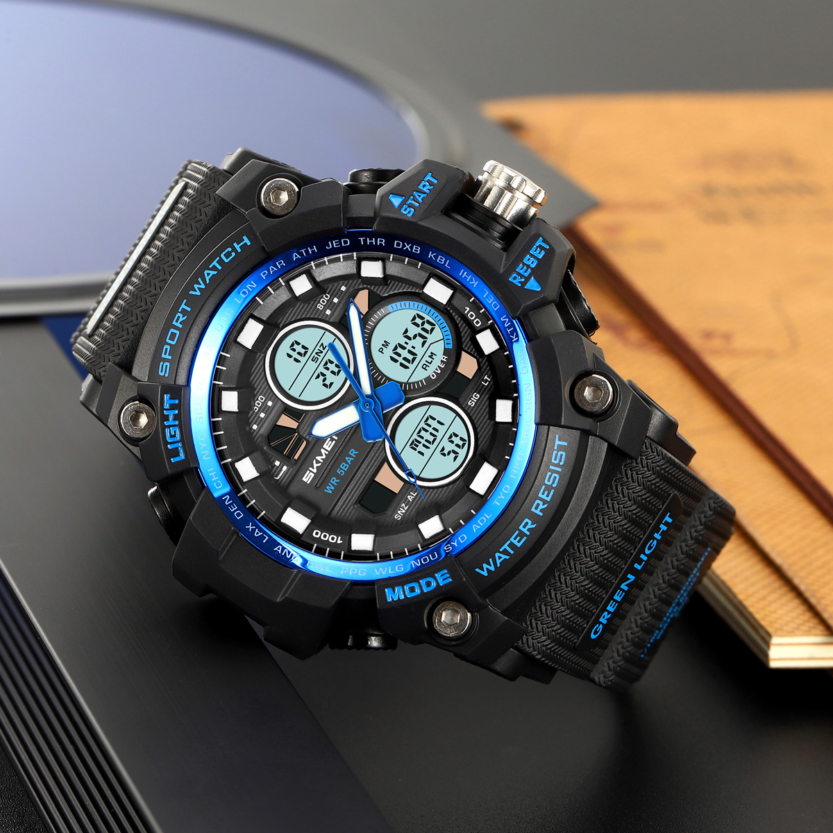 SKMEI 2349 Analog Digital Wrist Watch for Men Digital Original