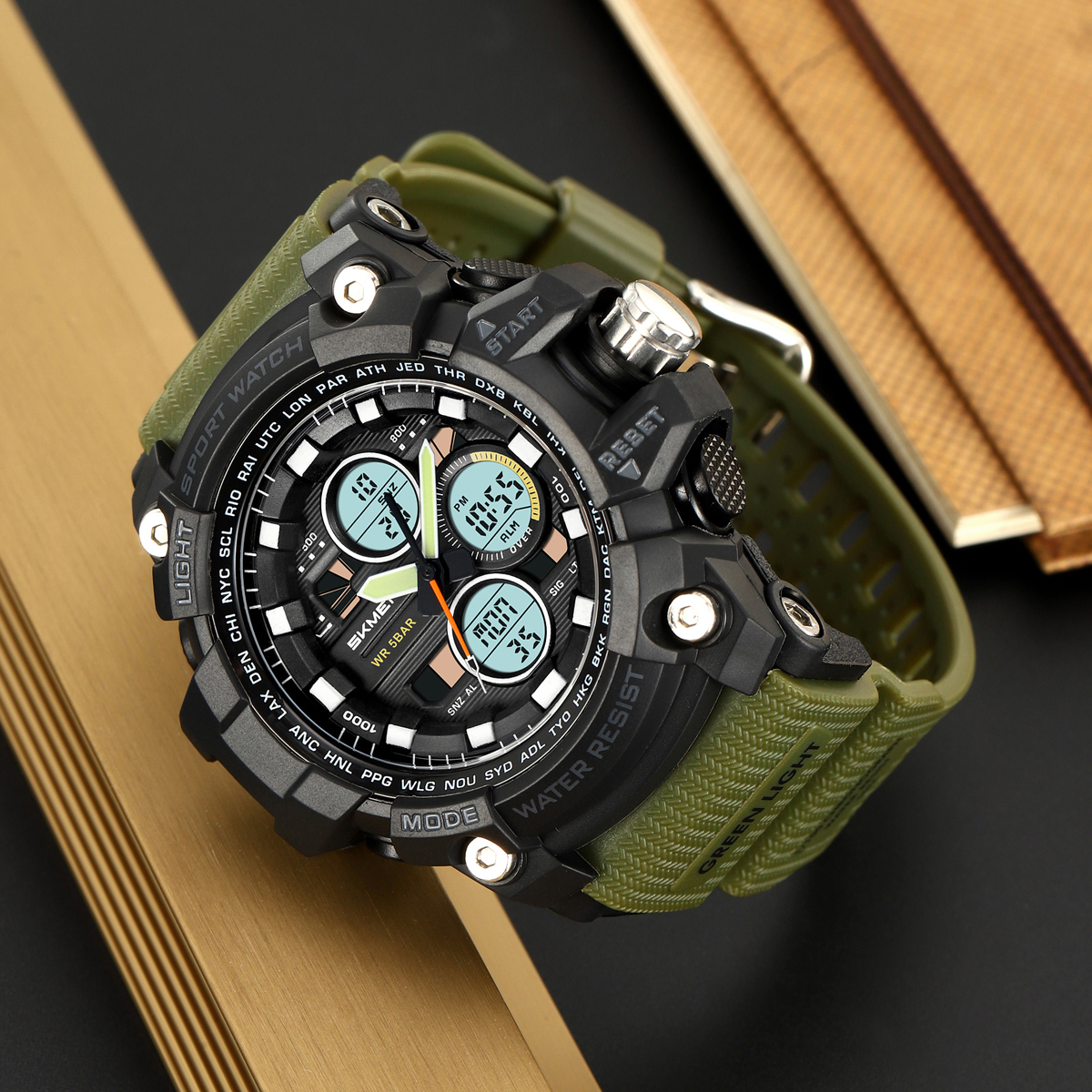 SKMEI 2349 Analog Digital Wrist Watch for Men Digital Original