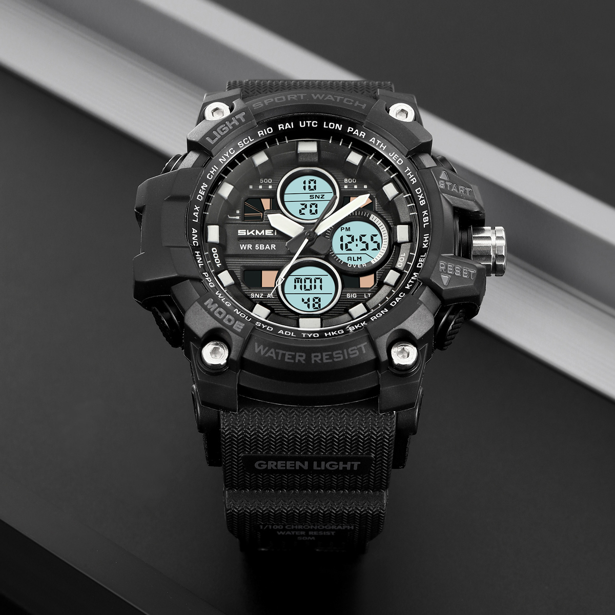 SKMEI 2349 Analog Digital Wrist Watch for Men Digital Original