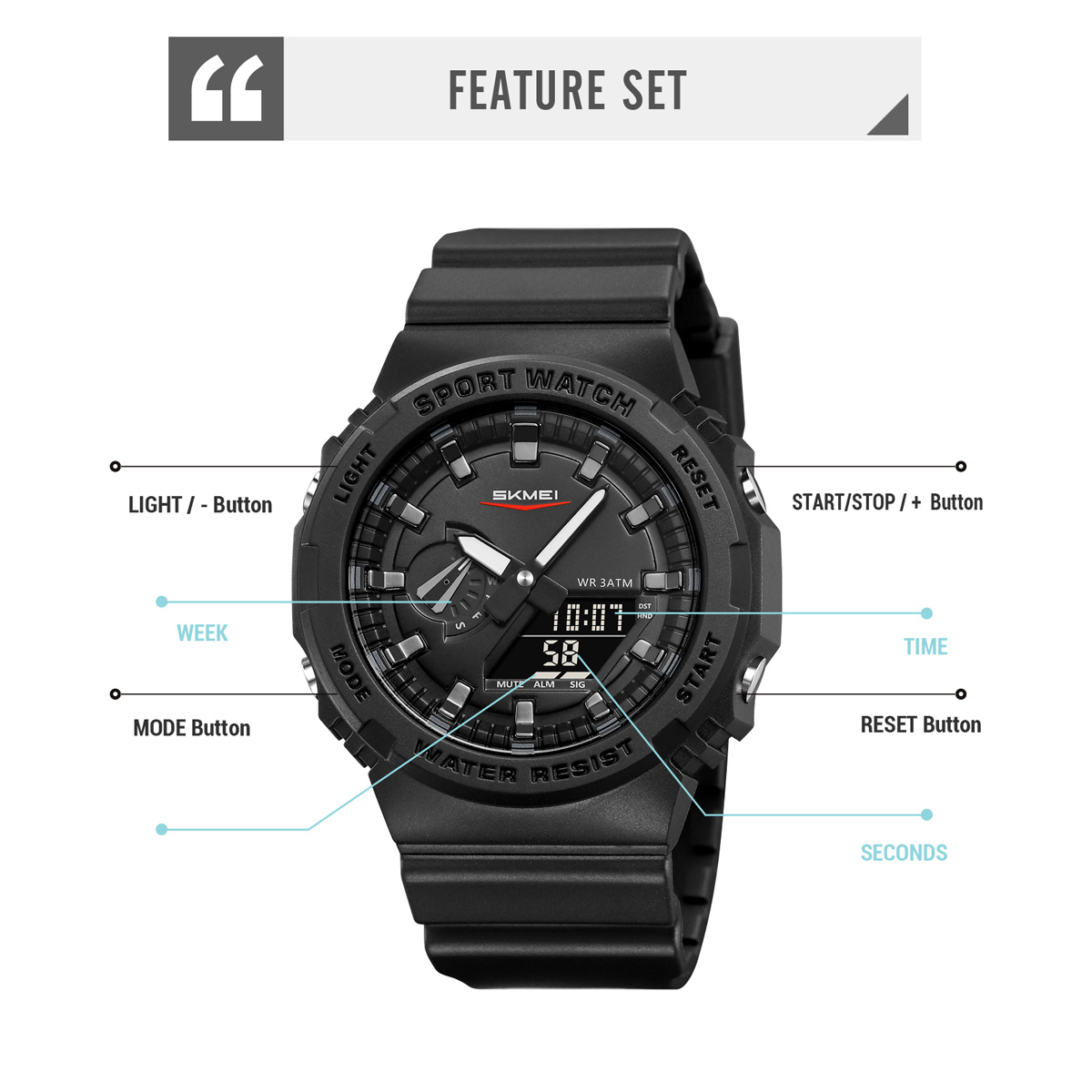 Skmei 2351 Digital Watch Providers