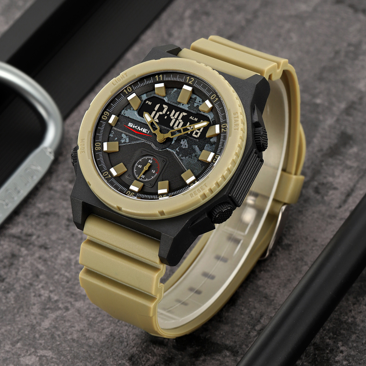 Official SKMEI 2355 5atm Analogue Digital watch 