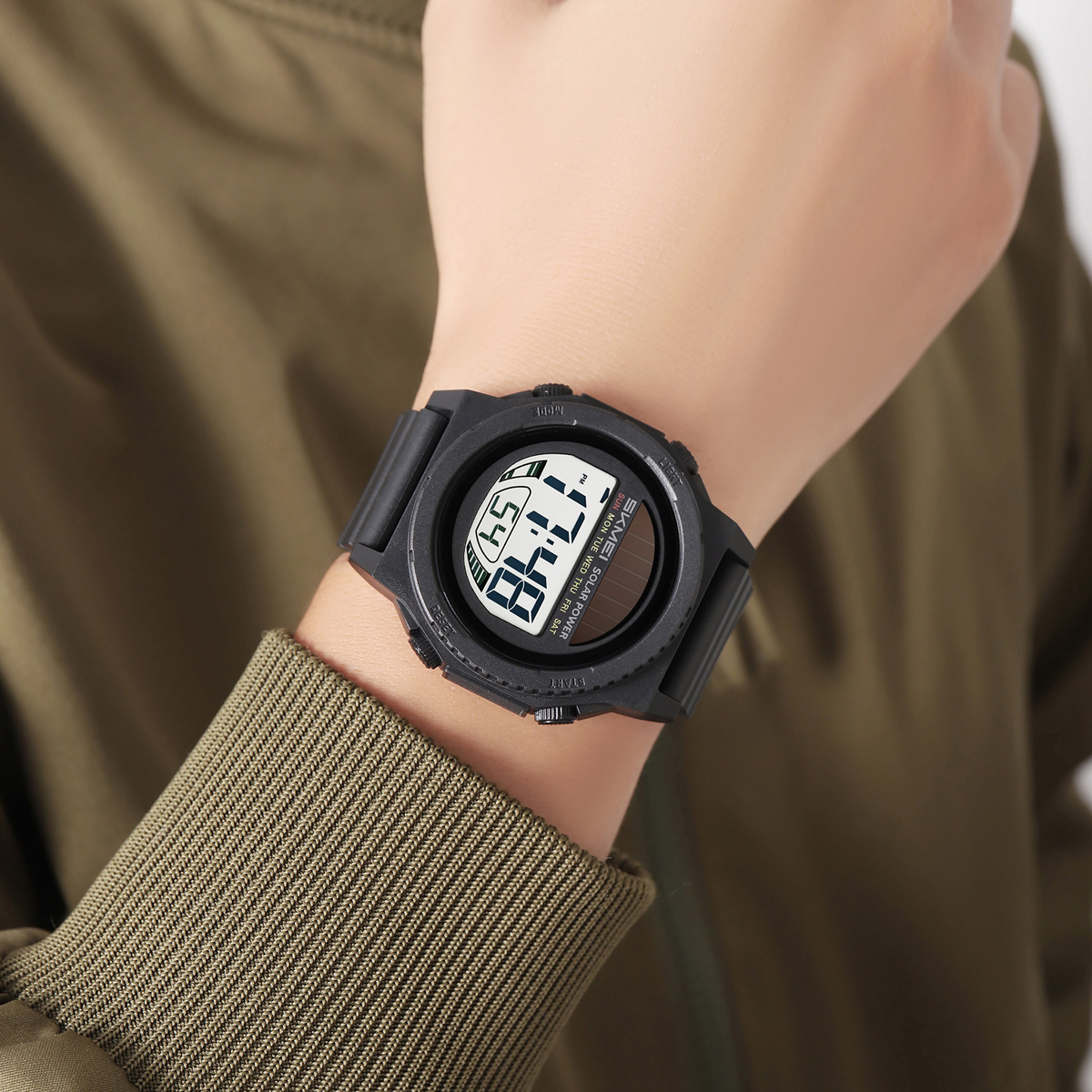 Jam Tangan Original Solar Energy Powered Watch SKMEI 2358 