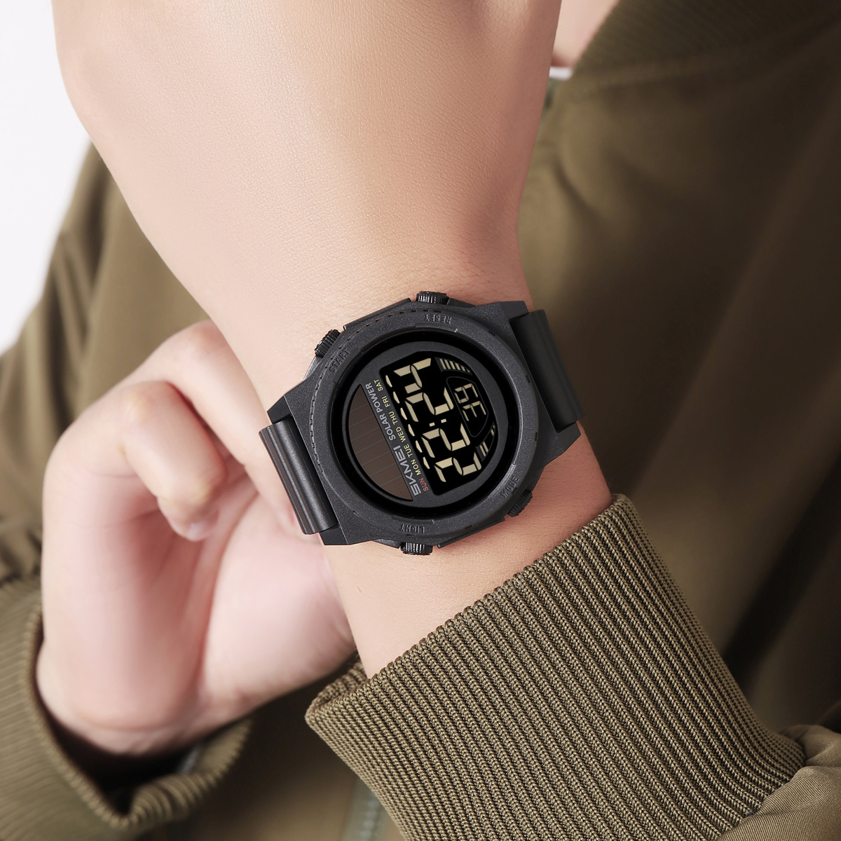 Jam Tangan Original Solar Energy Powered Watch SKMEI 2358 