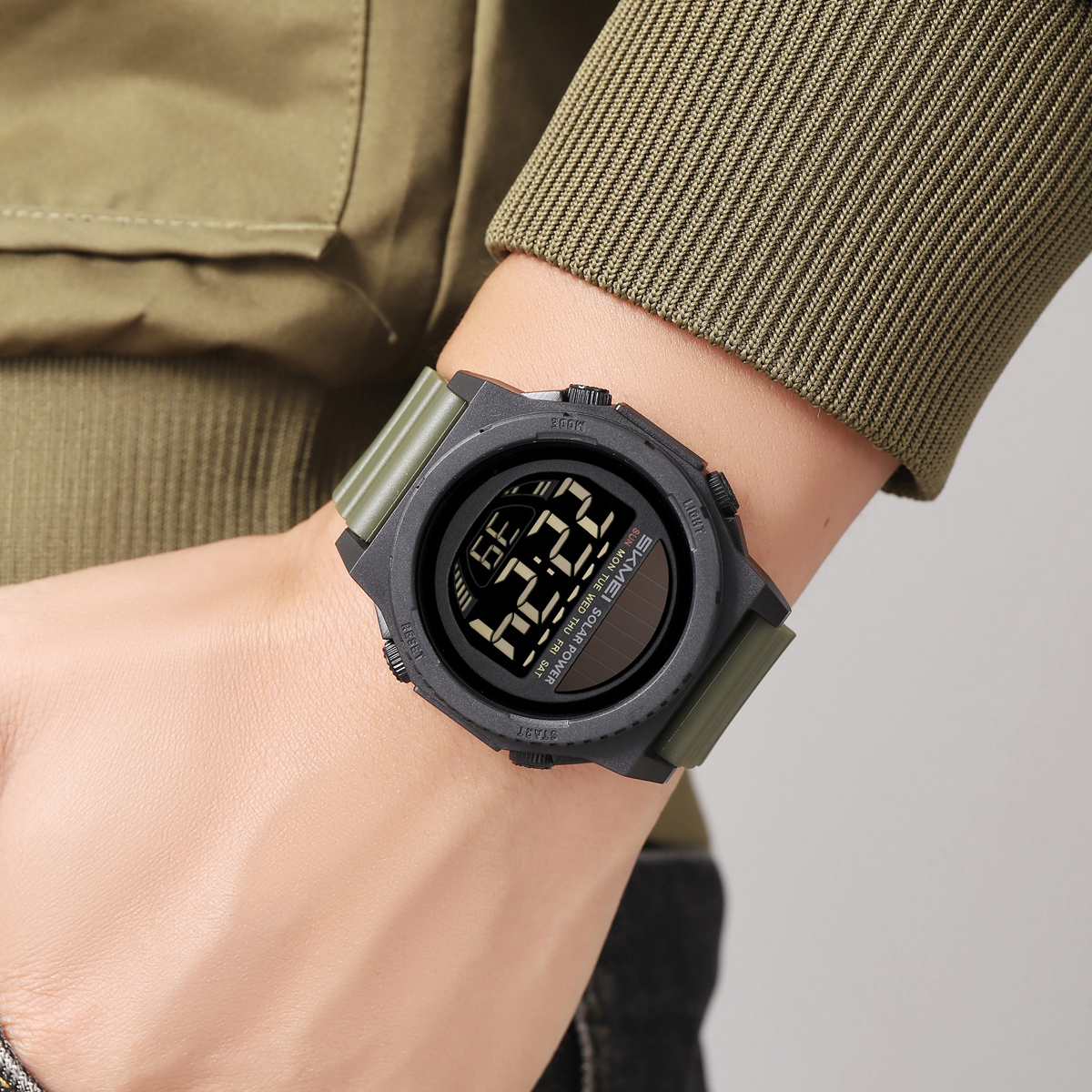 Jam Tangan Original Solar Energy Powered Watch SKMEI 2358 