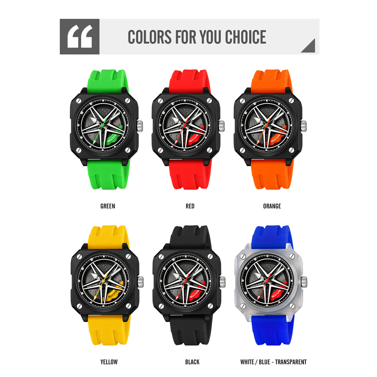 SKMEI 2362 Sport Silicone Watch
