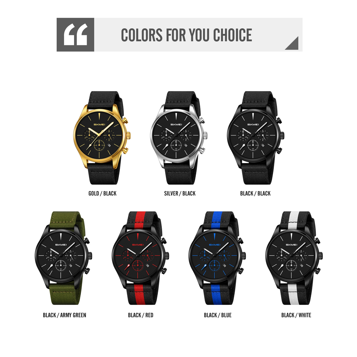 SKMEI 2367 Men's Luxury Quartz Wrist Watch