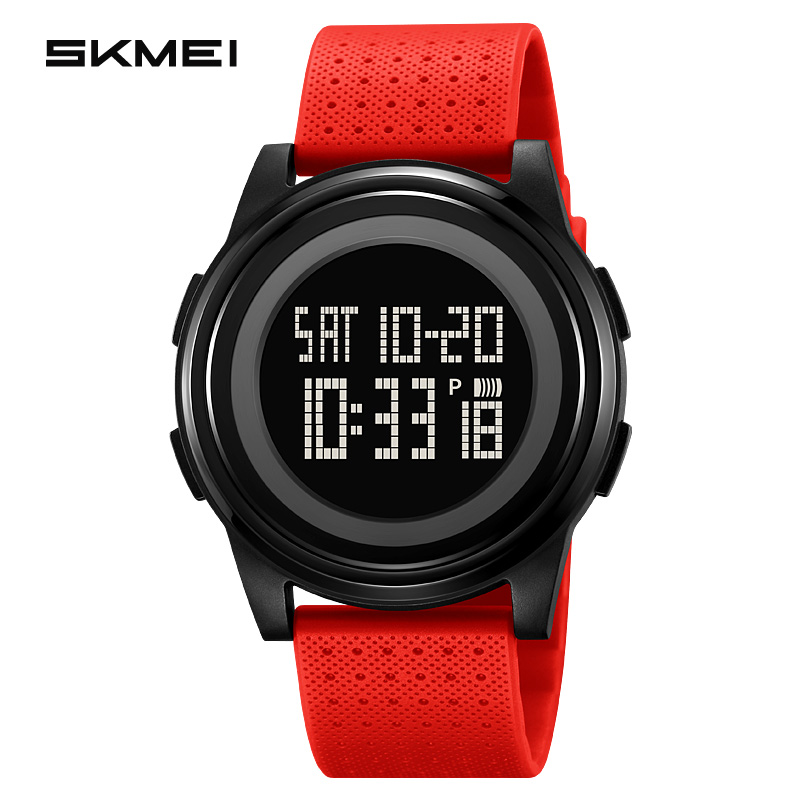 Skmei 2378 Sport Stopwatch Men's Digital Watches Waterproof Shockproof LED Display Reloj Hombre Alarm Week Date Watch for Men