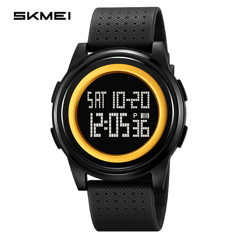Skmei 2378 Sport Stopwatch Men's Digital Watches Waterproof Shockproof LED Display Reloj Hombre Alarm Week Date Watch for Men