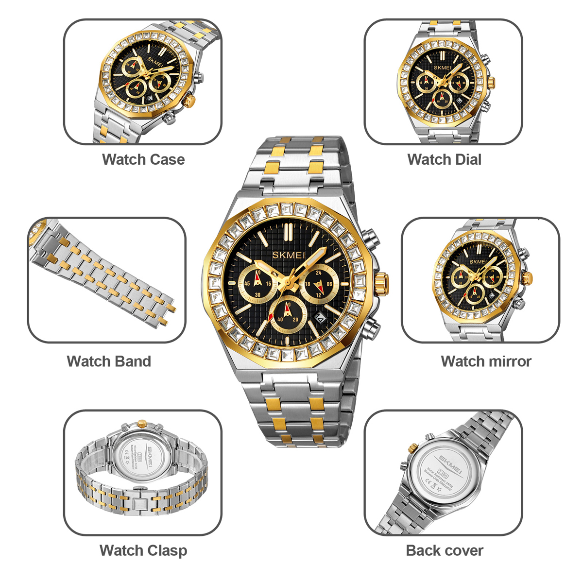 SKMEI 2380 Watch for Men Business