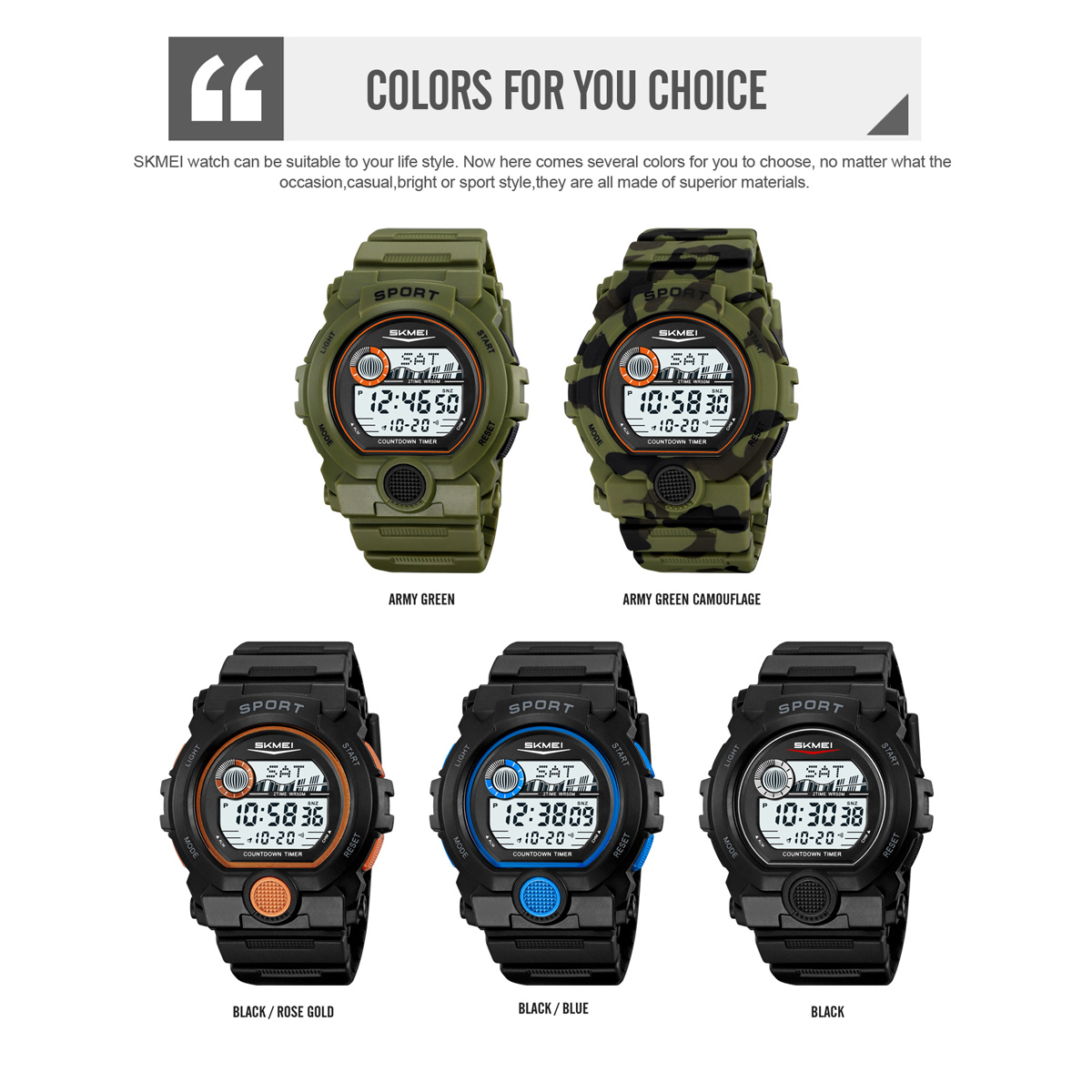 SKMEI 2392 Manufacturer Stopwatch