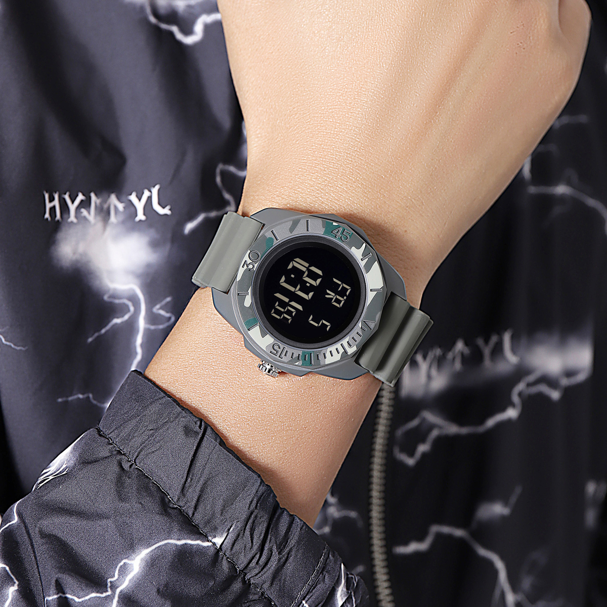 SKMEI 2394 50m Waterproof Sport Electronic Watches