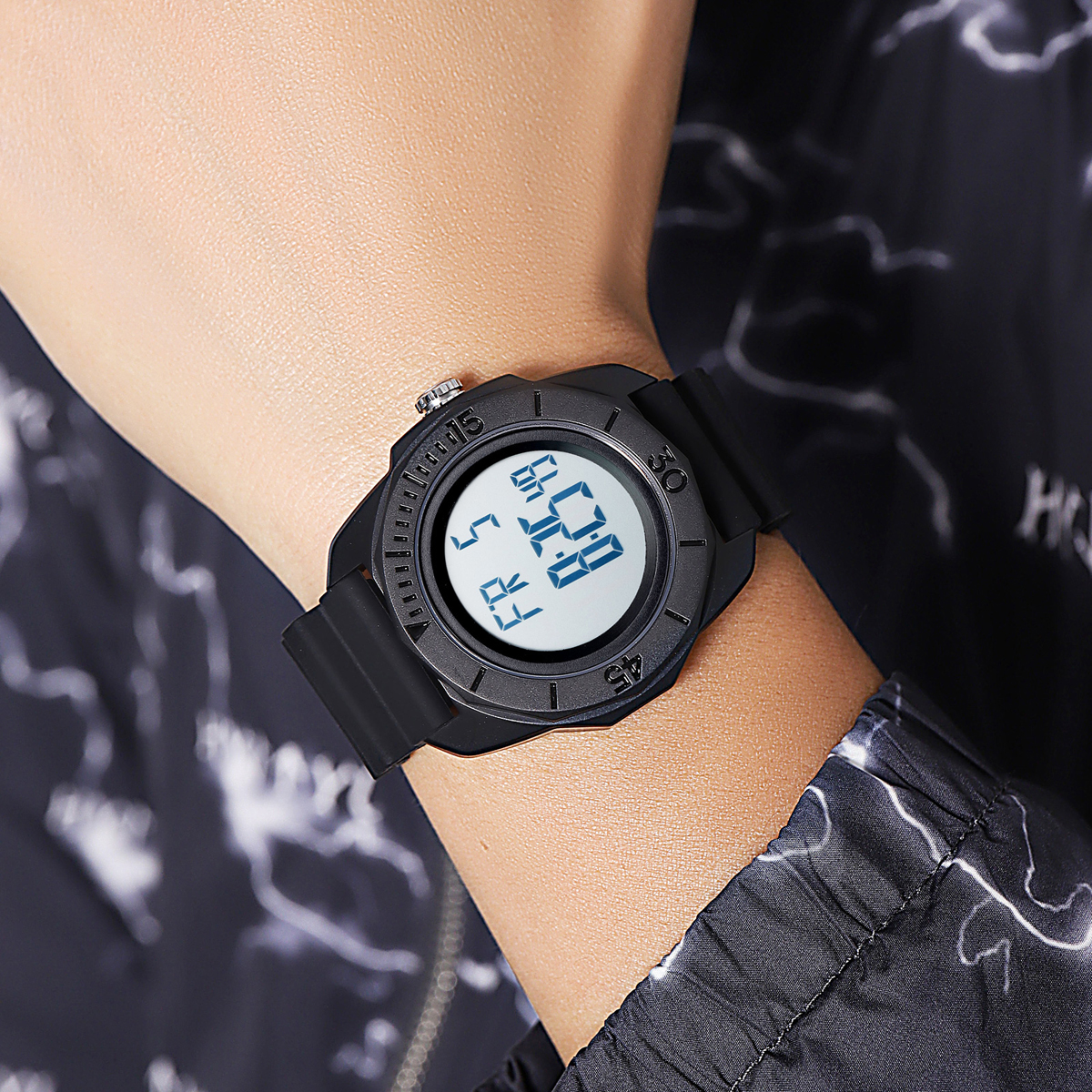 SKMEI 2394 50m Waterproof Sport Electronic Watches