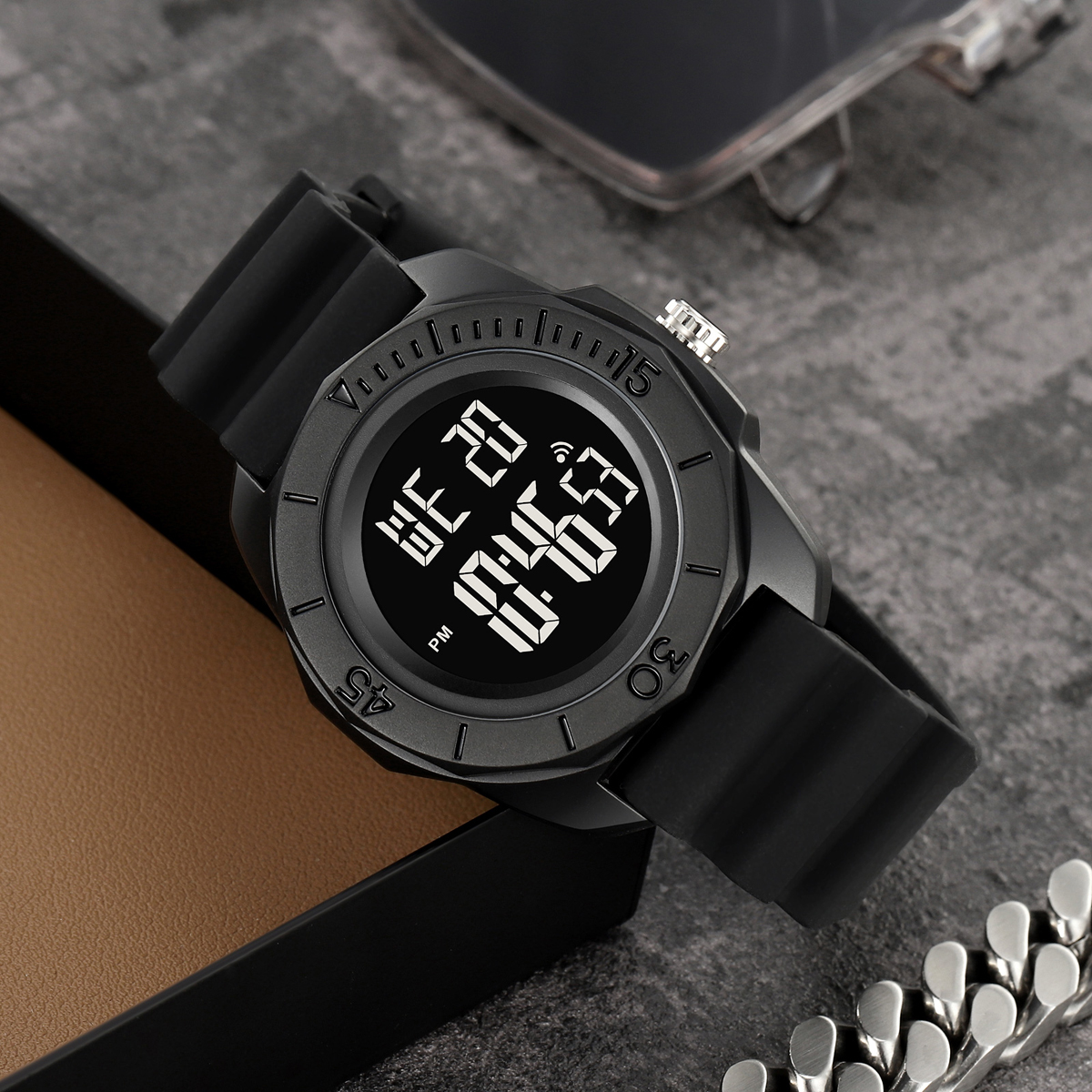 SKMEI 2394 50m Waterproof Sport Electronic Watches