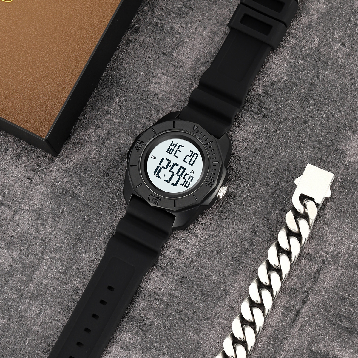 SKMEI 2394 50m Waterproof Sport Electronic Watches