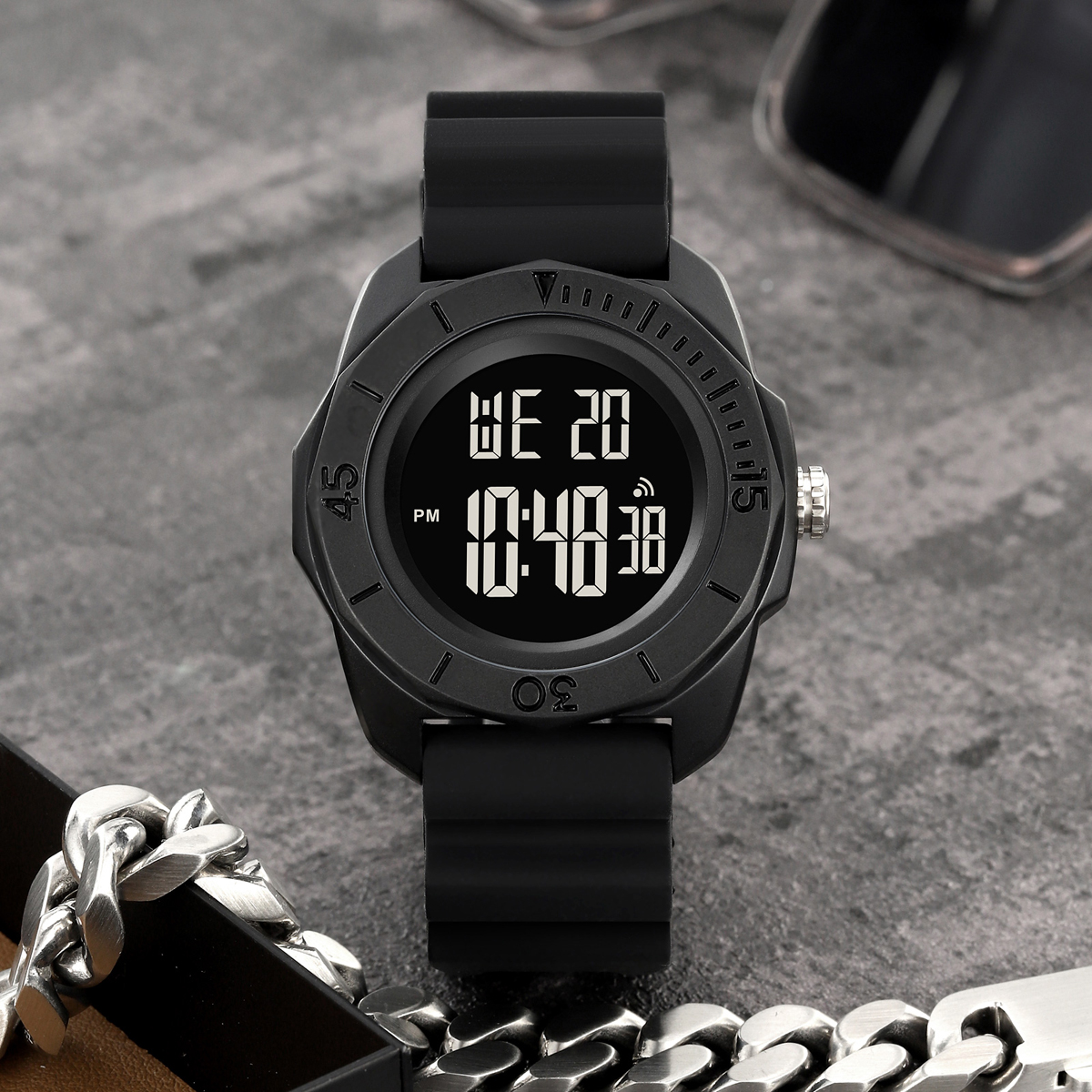 SKMEI 2394 50m Waterproof Sport Electronic Watches