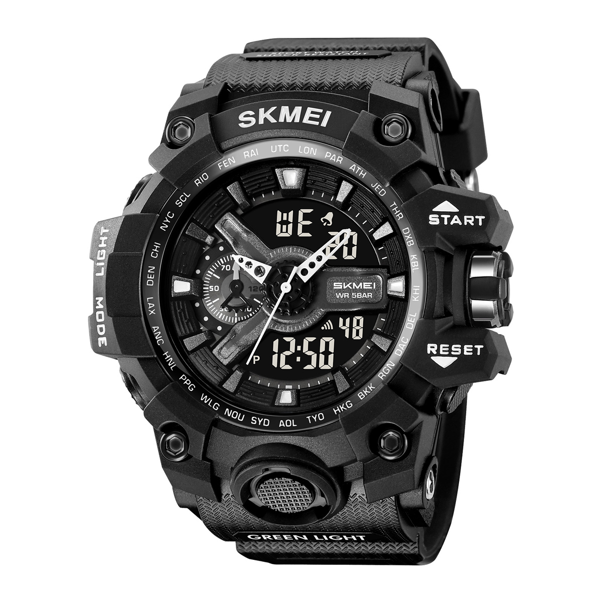 SKMEI 2396 Analog-Digital Wrist Watch