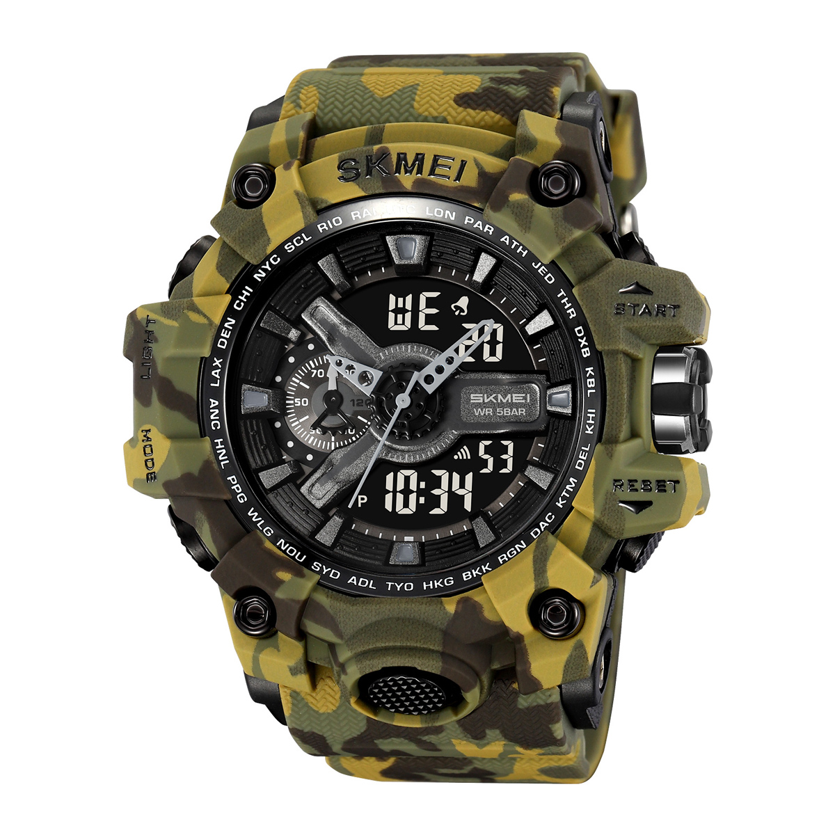SKMEI 2396 Analog-Digital Wrist Watch