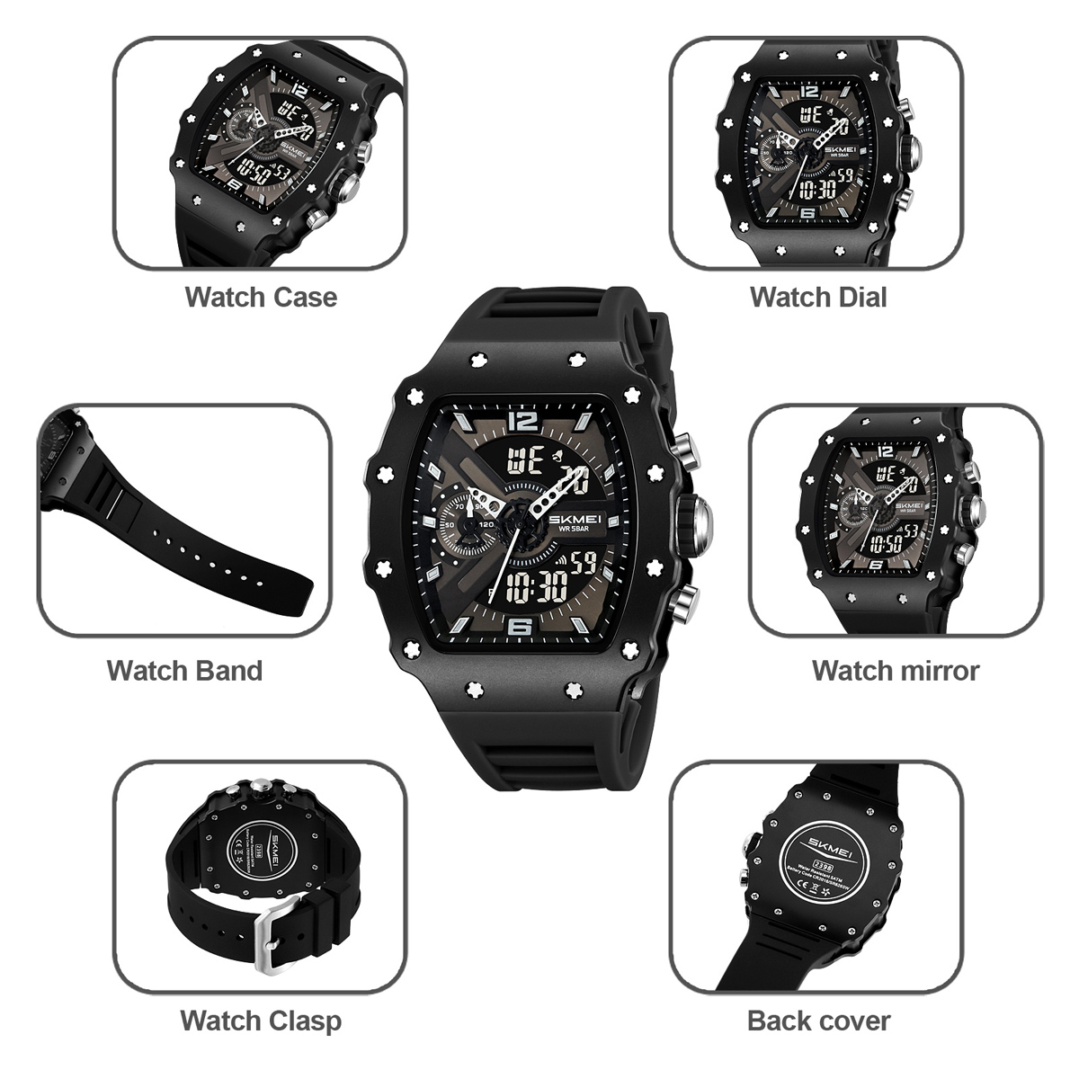 Skmei 2398 fashion ODM unisex digital watch