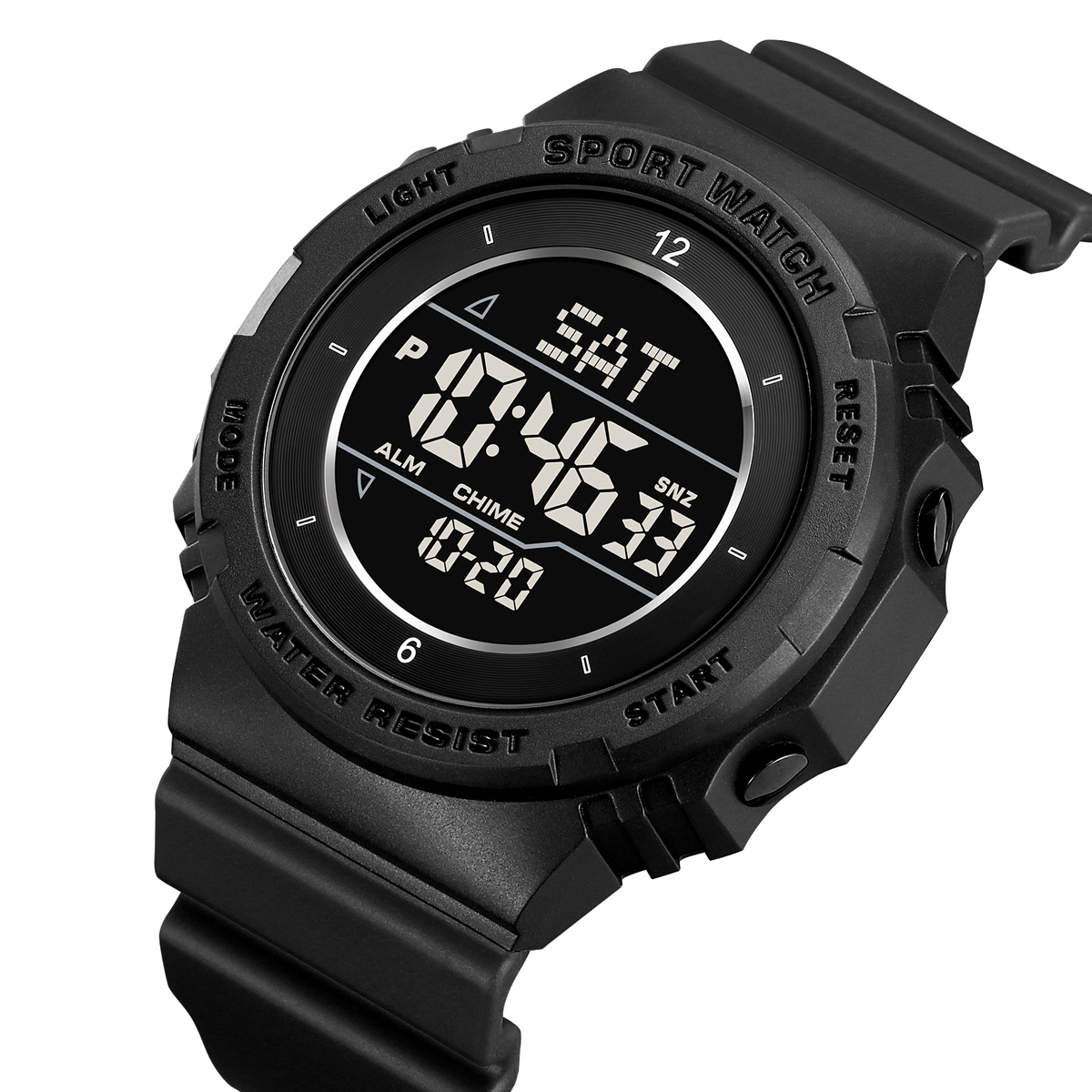 SKMEI 2400 Wholesale Mulitifunctionall Large Sports Electronic Men Digital Watch