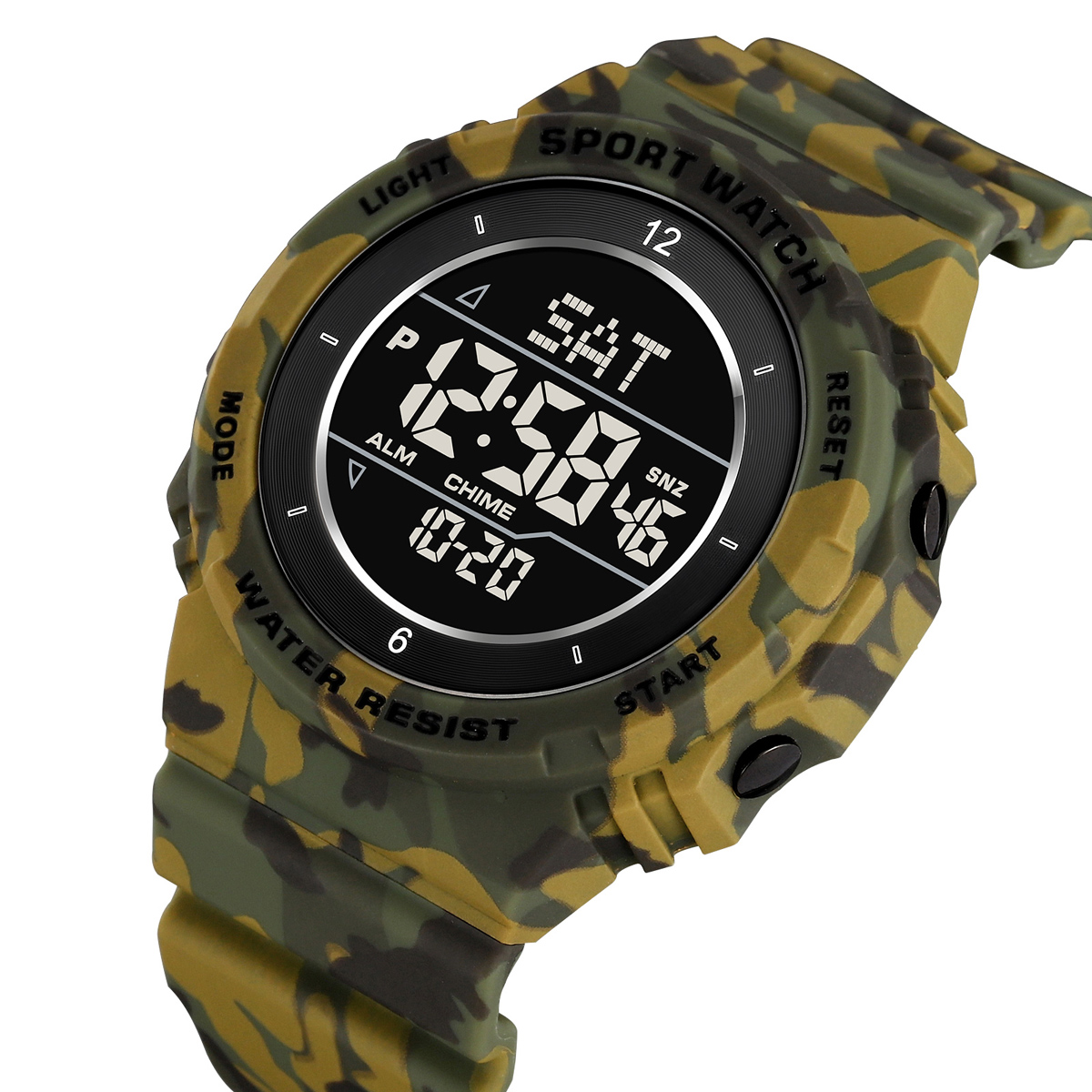 SKMEI 2400 Wholesale Mulitifunctionall Large Sports Electronic Men Digital Watch