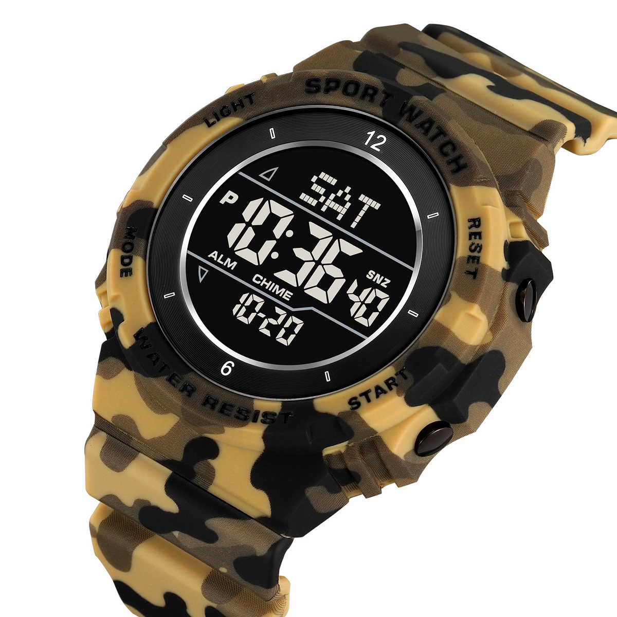 SKMEI 2400 Wholesale Mulitifunctionall Large Sports Electronic Men Digital Watch
