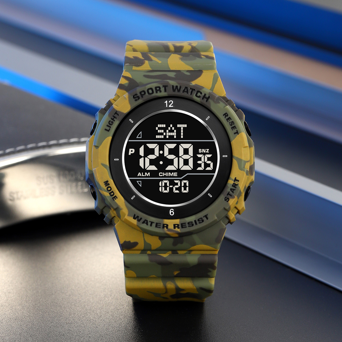 SKMEI 2400 Wholesale Mulitifunctionall Large Sports Electronic Men Digital Watch