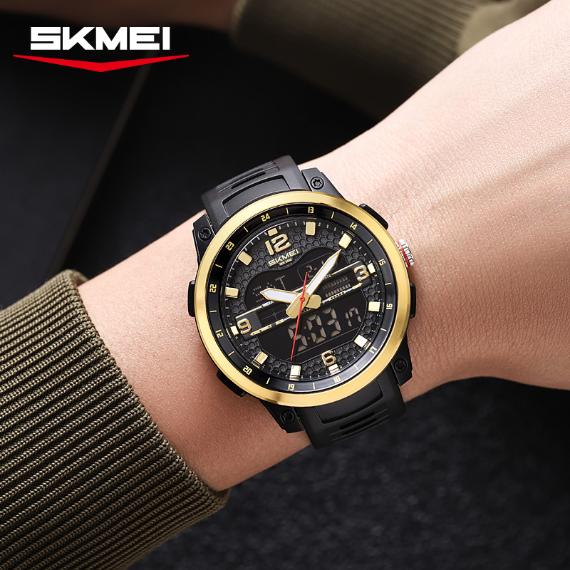 2401 NEWLY Skmei Digital Sport Watch Waterproof Hour Time Men Customized Logo Brand Name Wristwatch