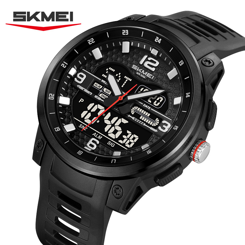 2401 NEWLY Skmei Digital Sport Watch Waterproof Hour Time Men Customized Logo Brand Name Wristwatch