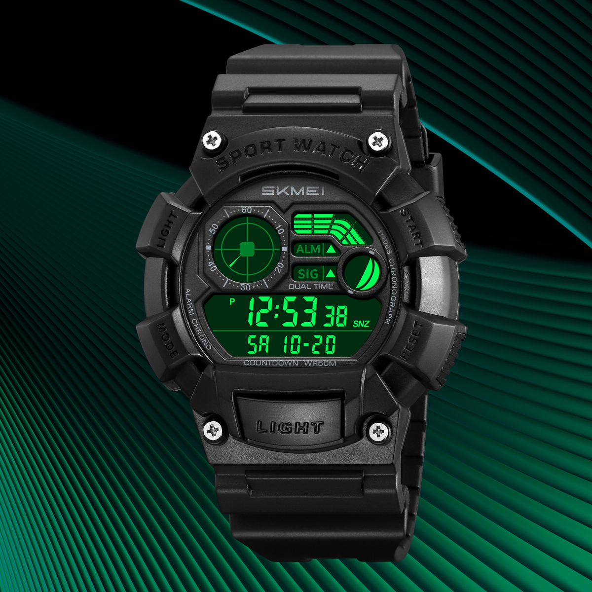 Skmei 2403 Fashion Personalized Men Digital Watch