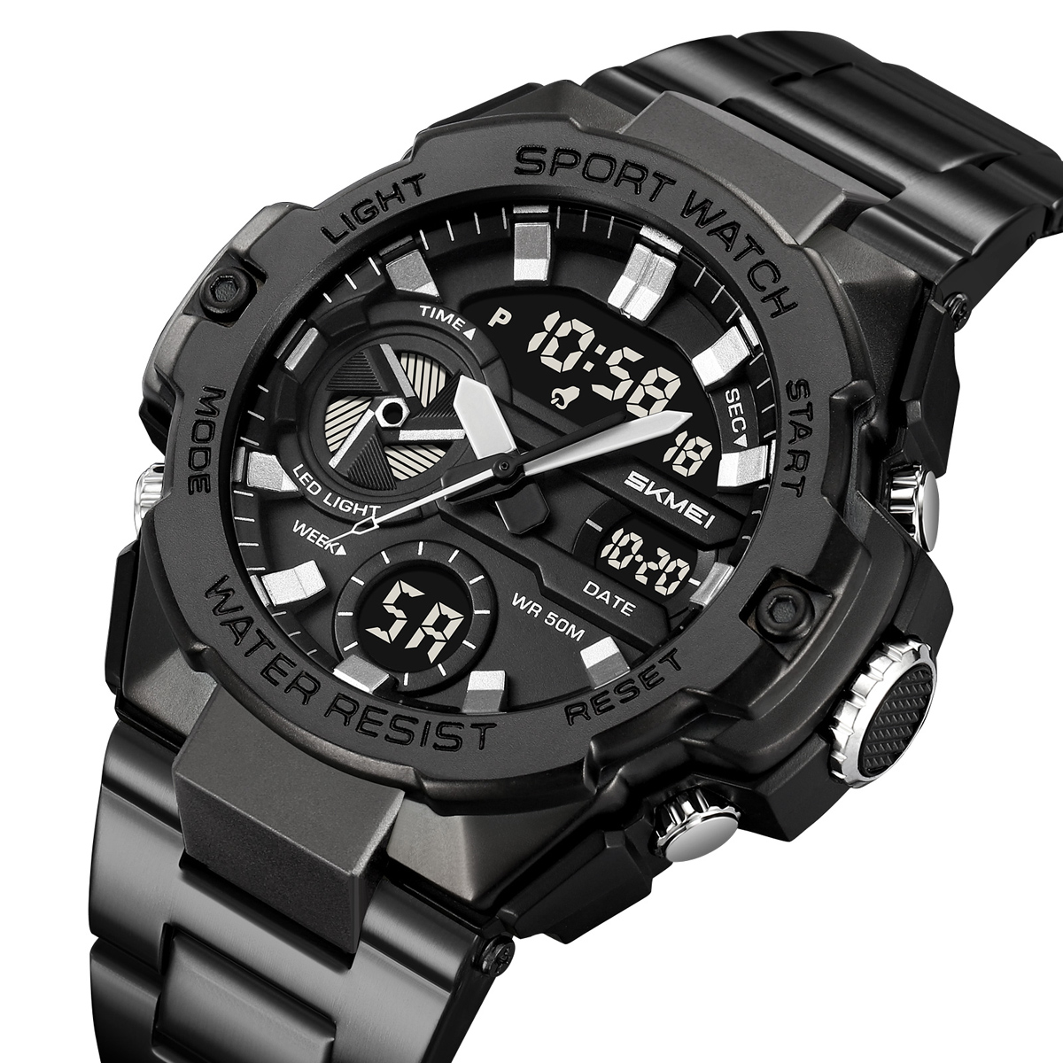 SKMEI 2404 new digital analog watch