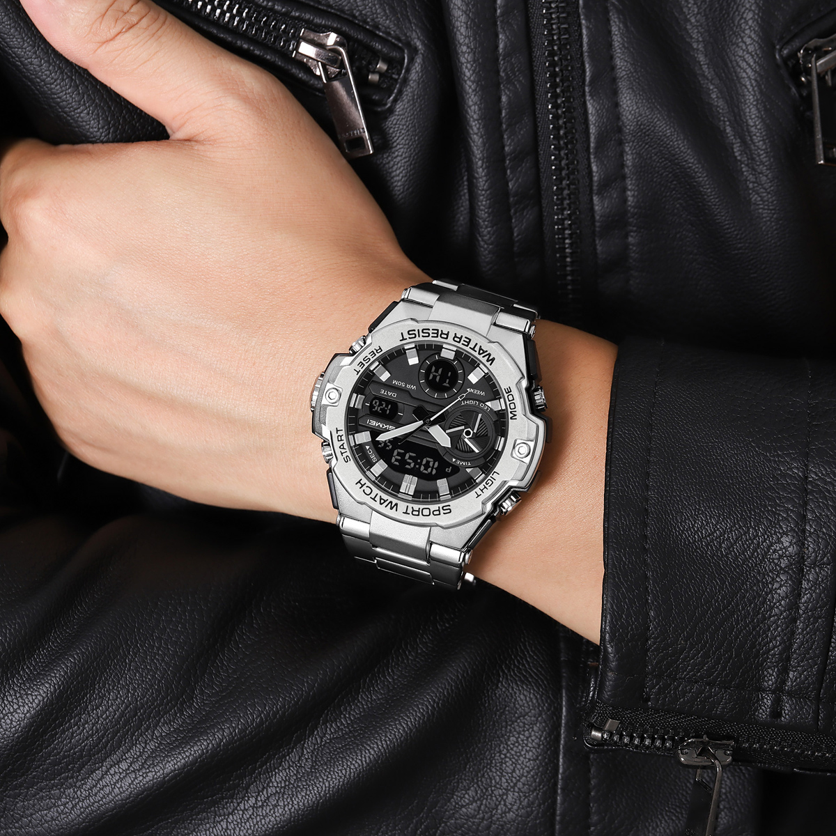 SKMEI 2404 new digital analog watch