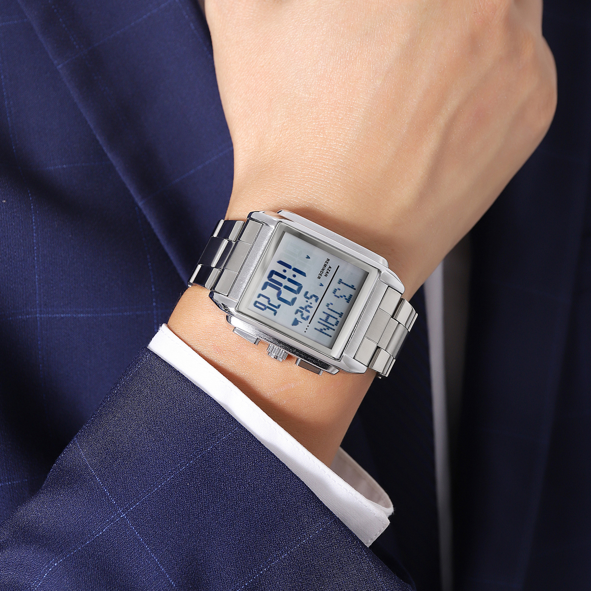 Skmei 2405 Azan Islamic Prayer Times Watch 