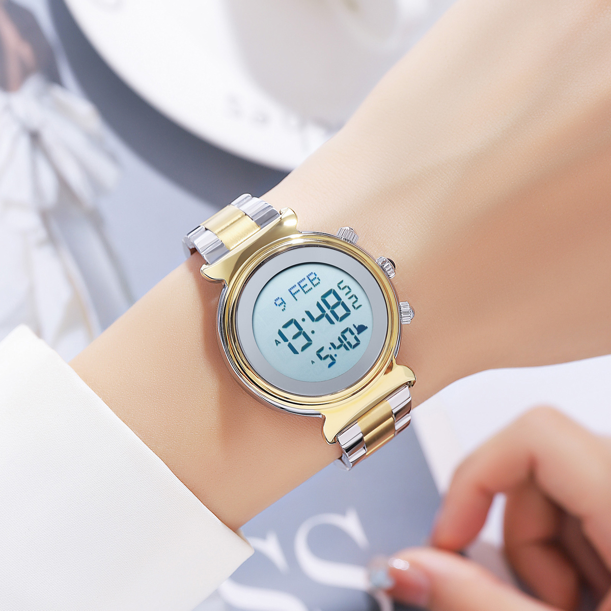 SKMEI 2407 Muslim Prayer Watches