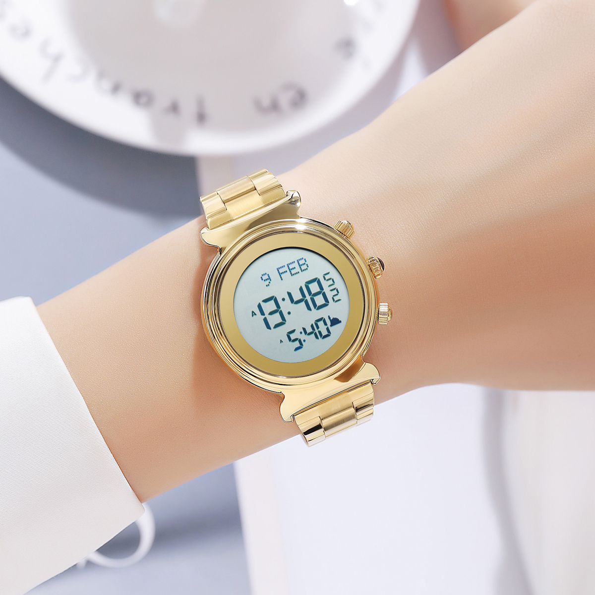 SKMEI 2407 Muslim Prayer Watches