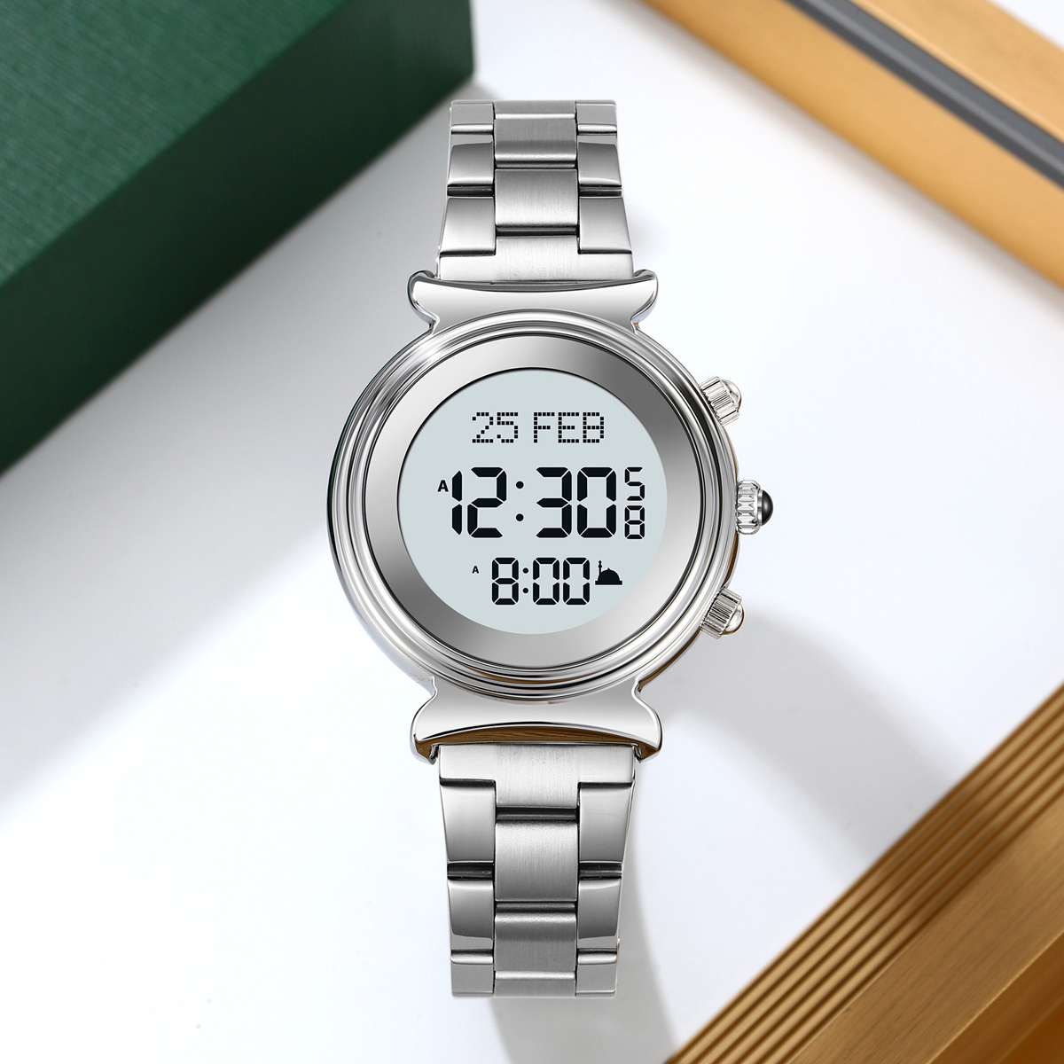 SKMEI 2407 Muslim Prayer Watches