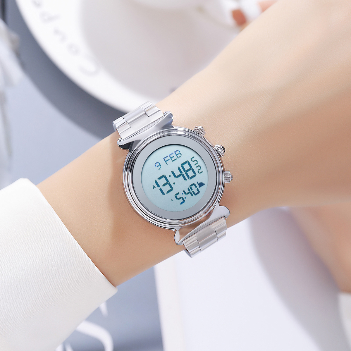 SKMEI 2407 Muslim Prayer Watches