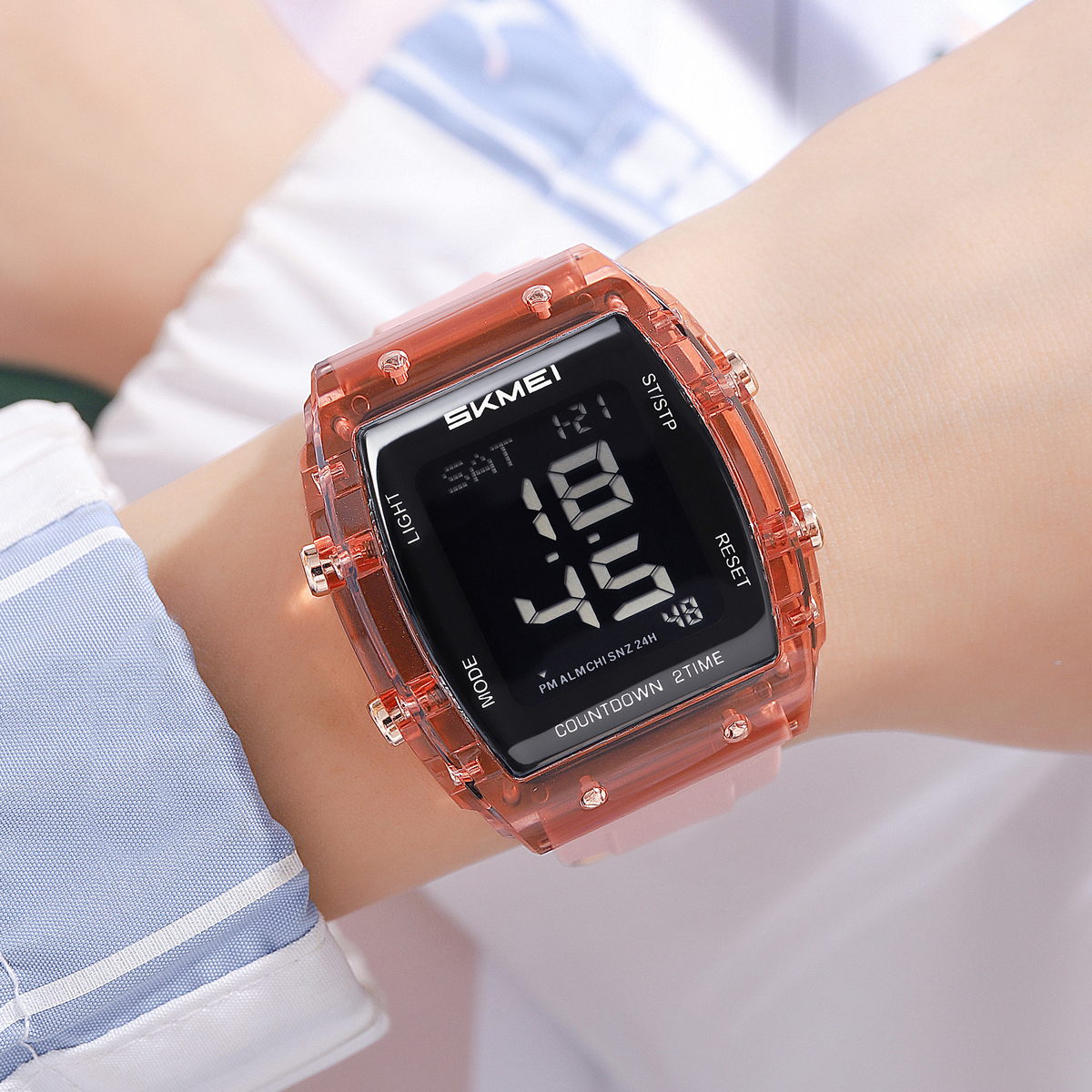 Skmei 2410 fancy custom face unisex digital watch
