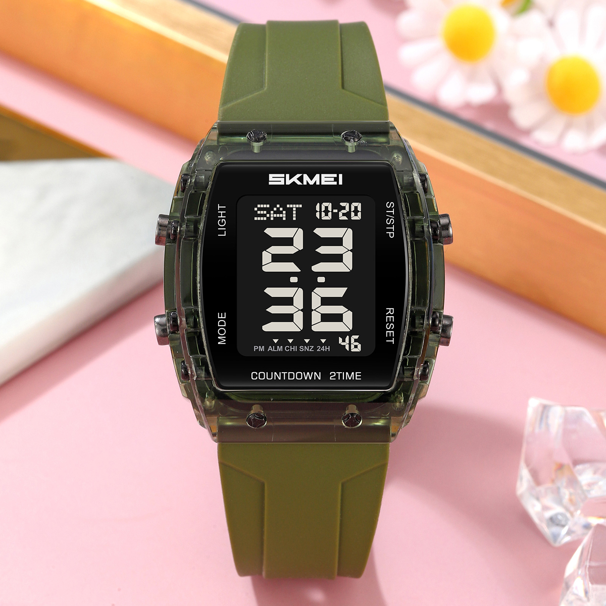 Skmei 2410 fancy custom face unisex digital watch