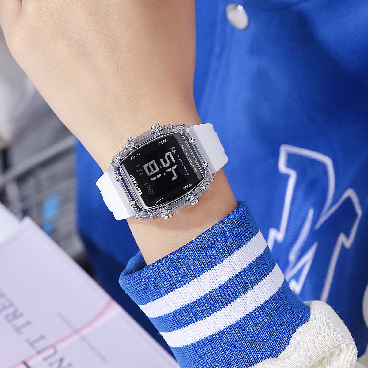 Skmei 2410 fancy custom face unisex digital watch