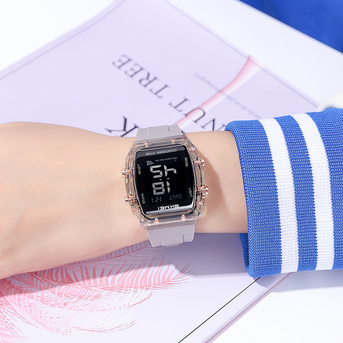 Skmei 2410 fancy custom face unisex digital watch