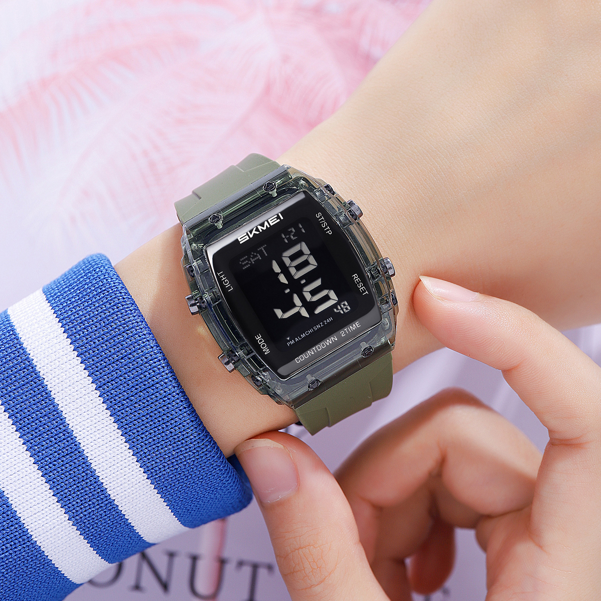 Skmei 2410 fancy custom face unisex digital watch