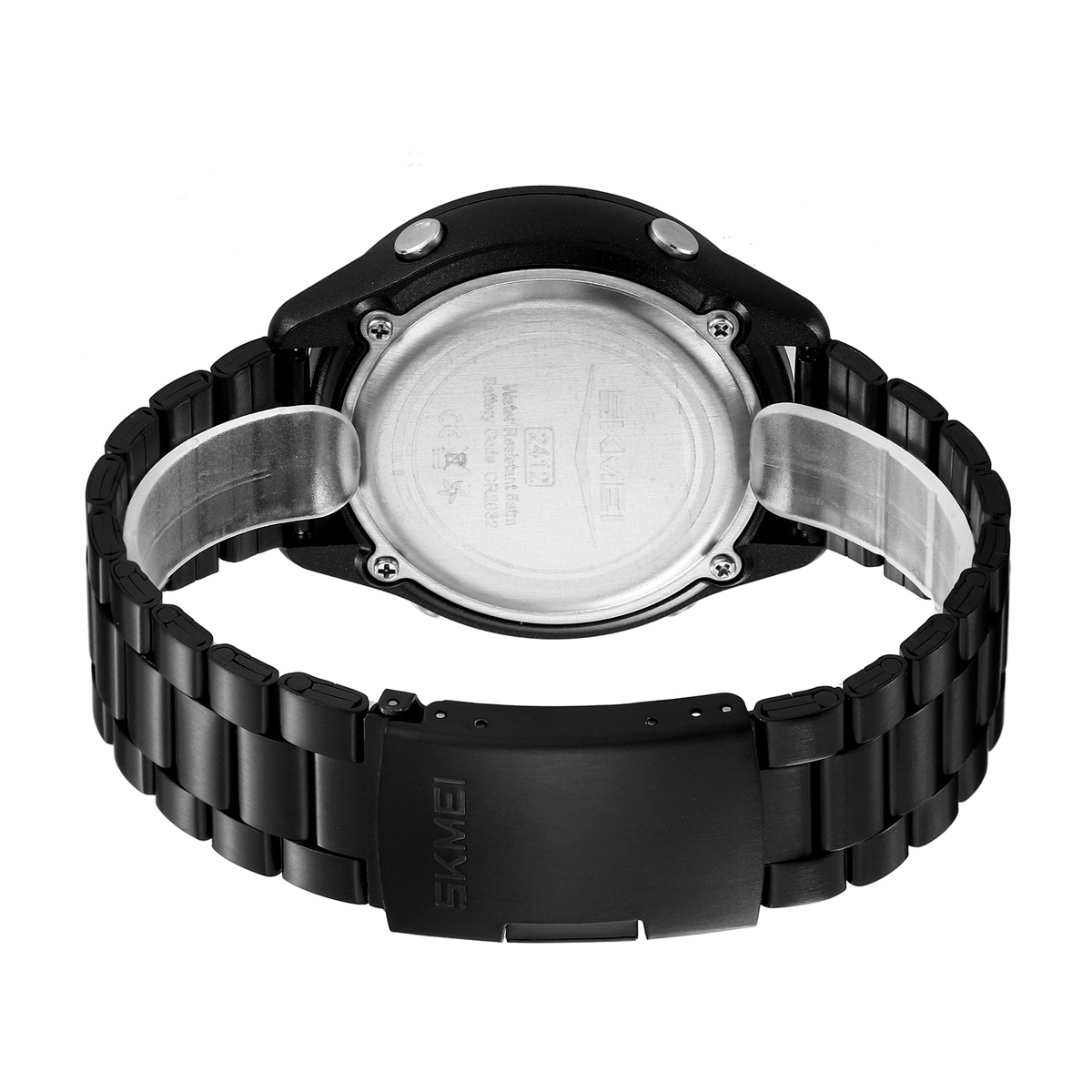 SKMEI 2412 World Time Minimalist Digital Watch