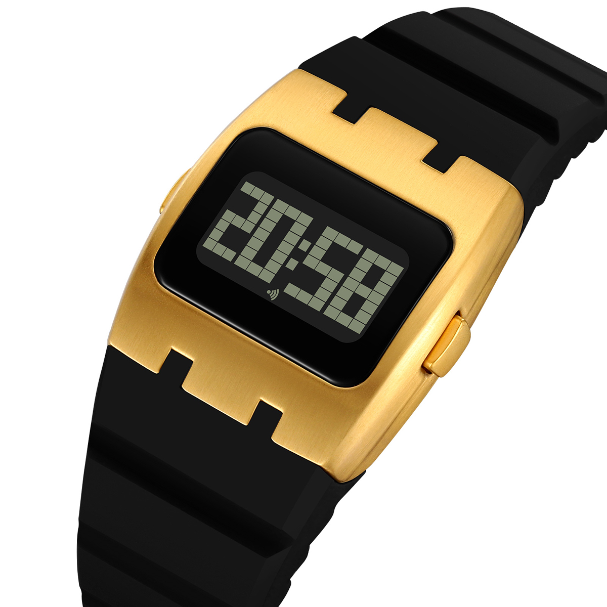 SKMEI 2415 Men Alarm Date Led Electronic Multifunction Watch