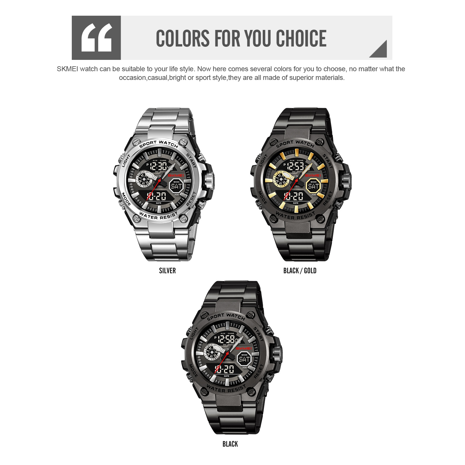 Skmei 2416 watches wholesale manufacturer digital watch 