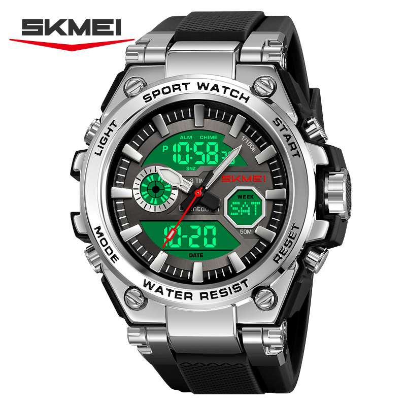 Digital Sport Watch Skmei 2417 Dual Time Analog Digital Wrist Watch