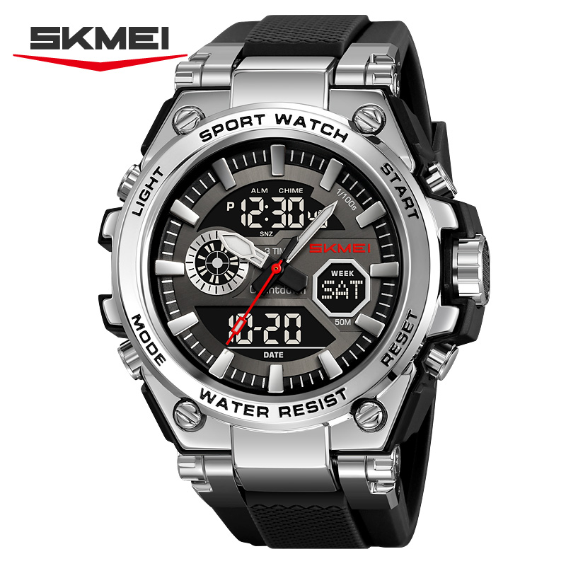 Digital Sport Watch Skmei 2417 Dual Time Analog Digital Wrist Watch