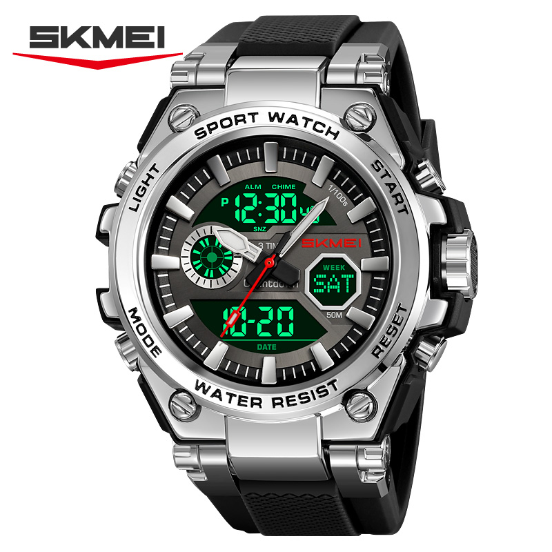 Digital Sport Watch Skmei 2417 Dual Time Analog Digital Wrist Watch